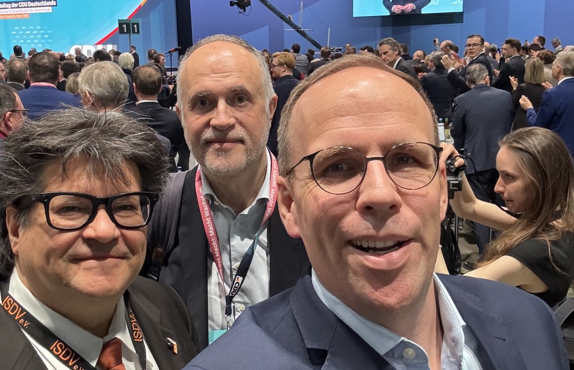 Besuch des CDU-Bundesparteitags in Stuttgart