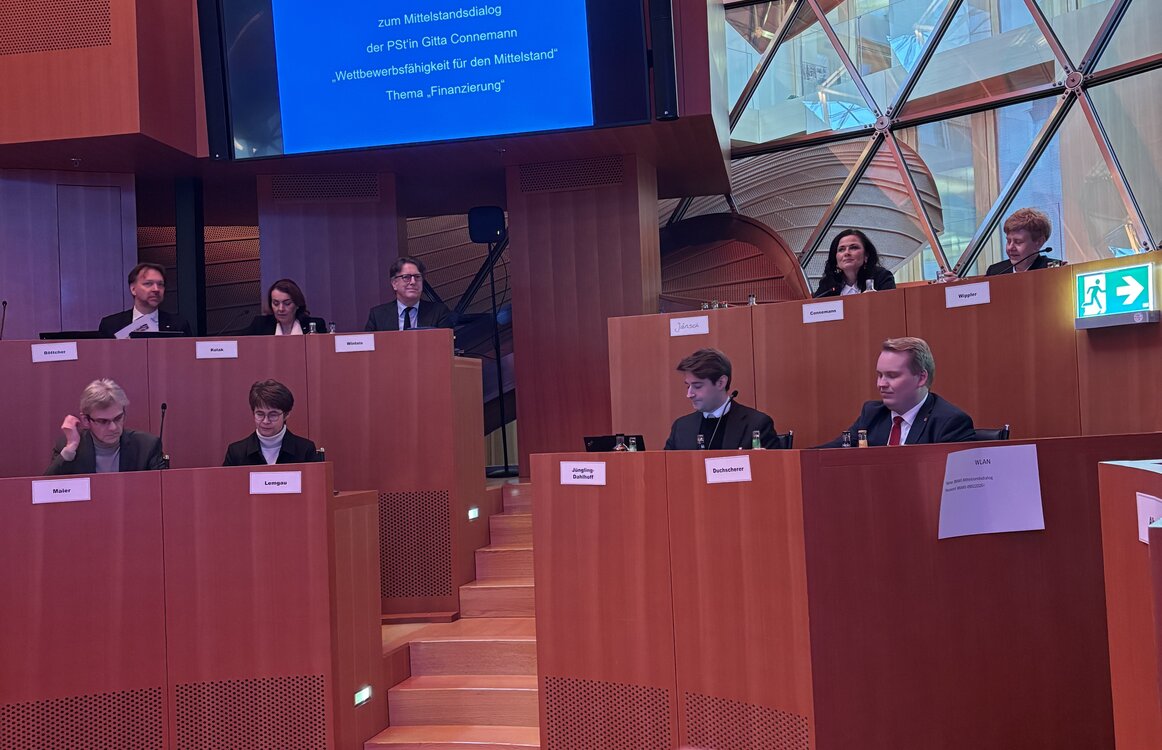 Mittelstandsdialog mit Sts. Gitta Connemann